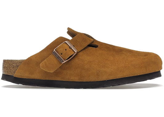 Birkenstock Boston "Suede Mink"