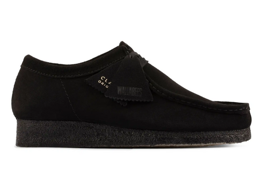 Clarks Wallabee "Black Suede"
